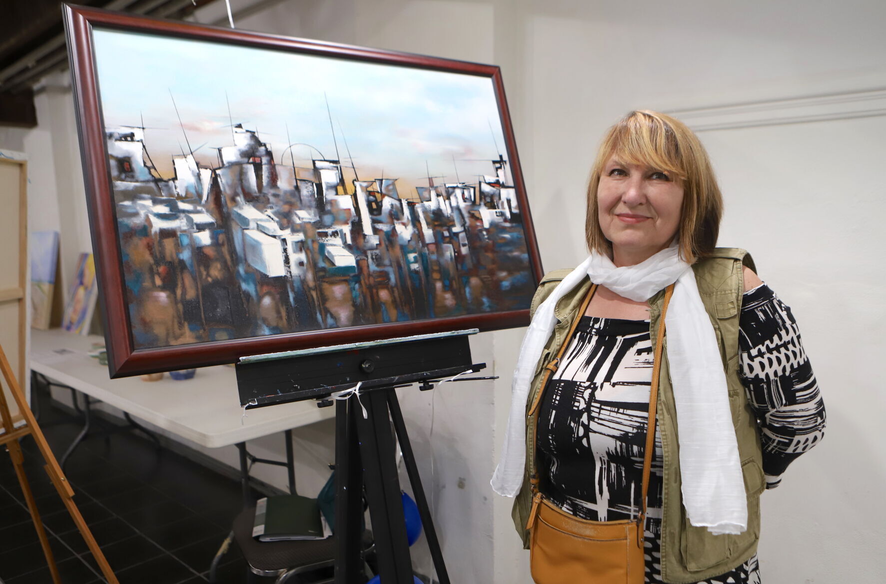 Newark artists unite to show solidarity with Ukraine, raise money