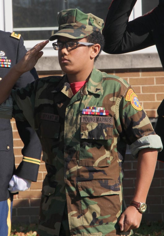 Kirk Middle School Honors Veterans With Flagpole Dedication | News ...