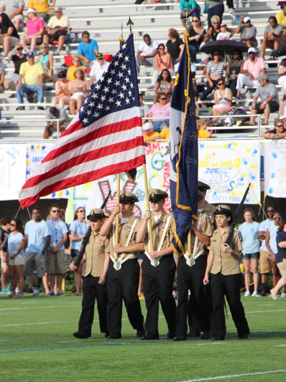 Blue-Gold game ‘time of their lives’ for local athletes | High School ...