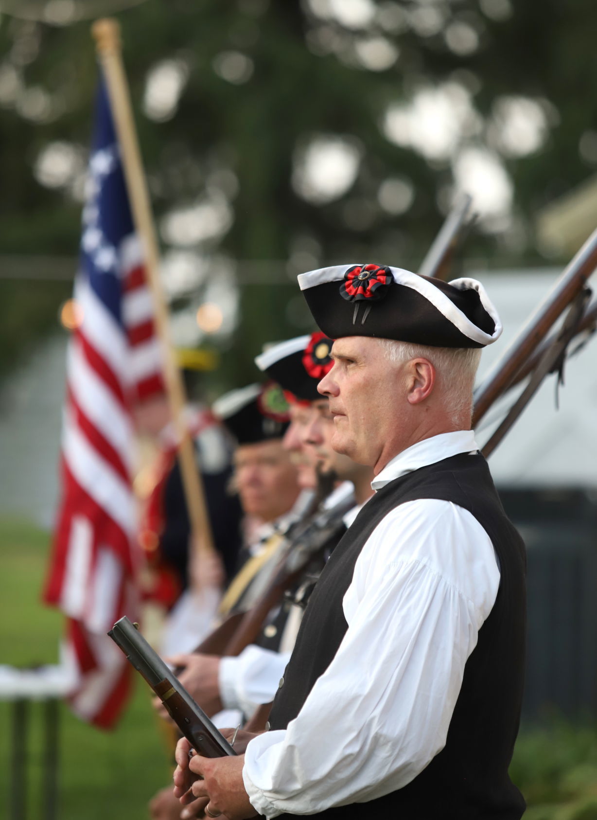 Colonial fife and drum corps perform at Cooch’s Bridge Battlefield