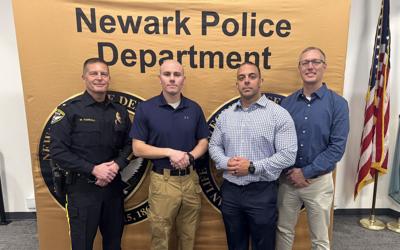 Newark welcomes two new police officers | News | newarkpostonline.com