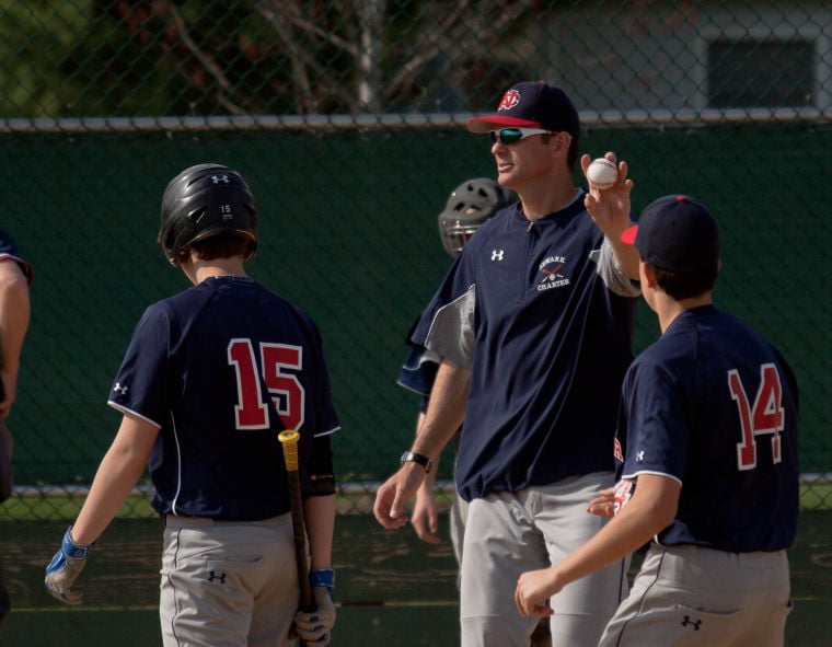 Former bigleaguer coaching Newark Charter baseball team High School