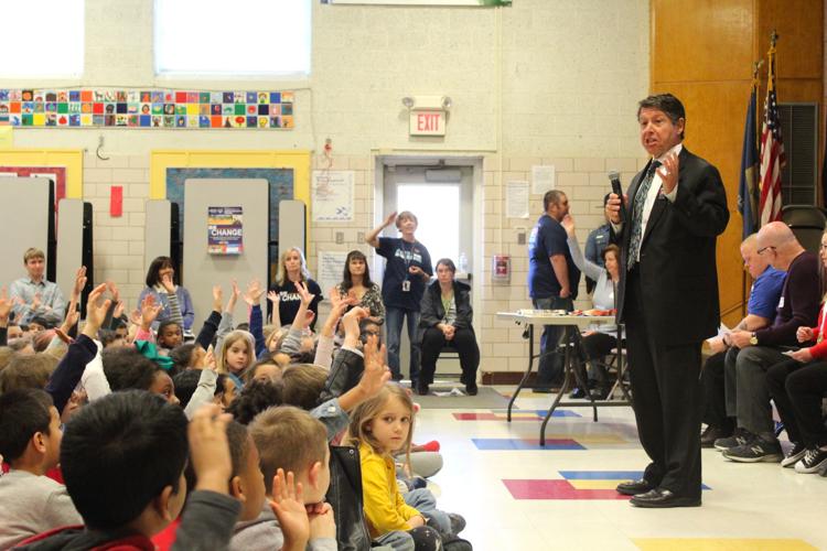 Downes Elementary students pledge to 'Spread the Word' of respect
