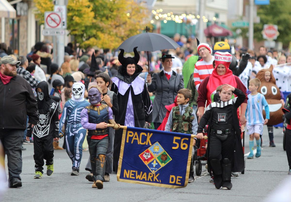 Newark s Halloween parade  draws thousands of colorful 