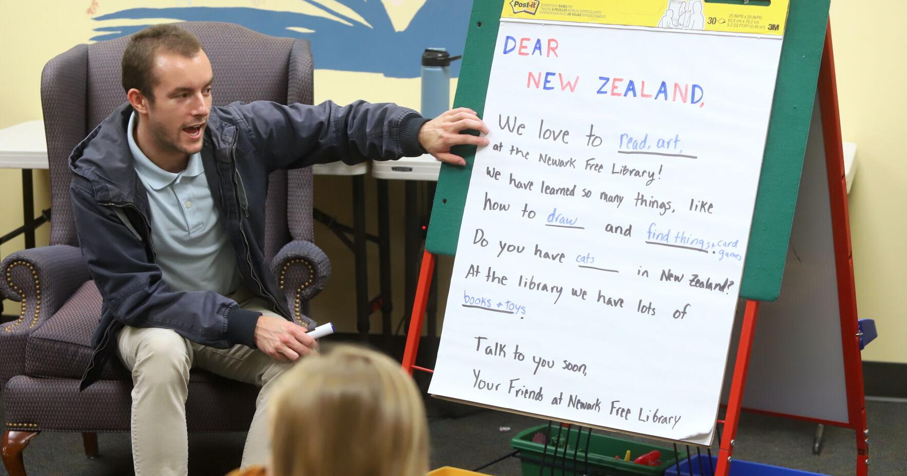 Pen pal program connects library patrons in Newark and New Zealand - Vimarsana News