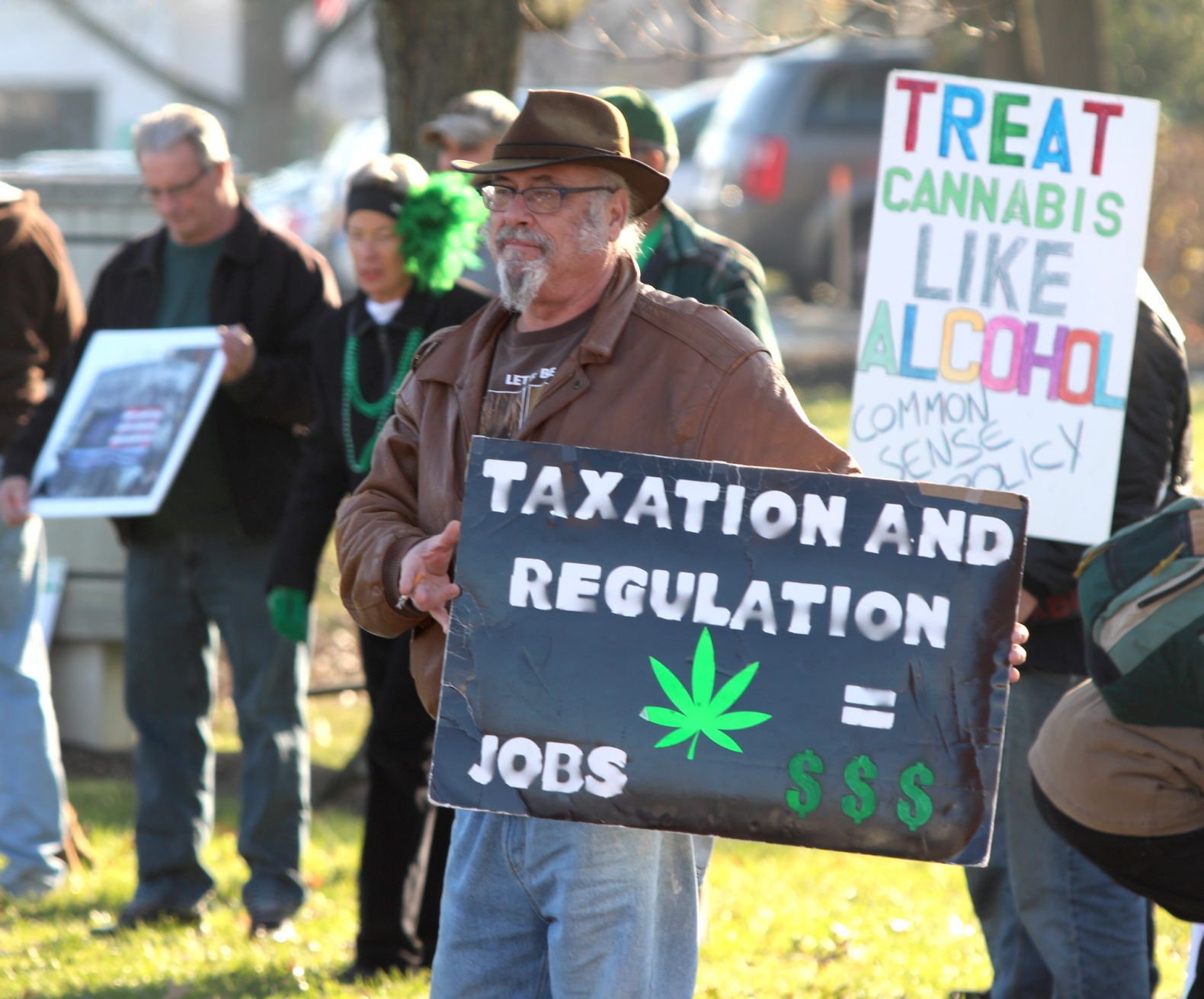 Pot Legalization Advocates March Down Main Street | News ...