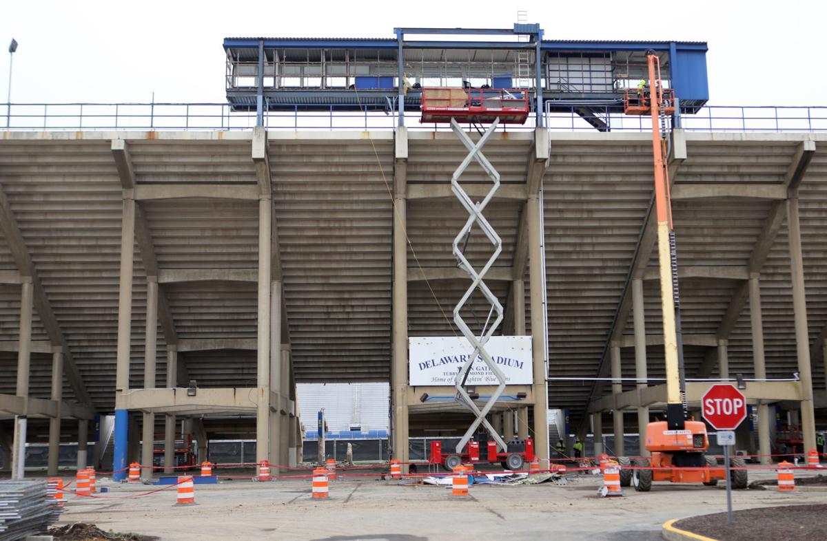 Renovations underway at Delaware Stadium | News | newarkpostonline.com