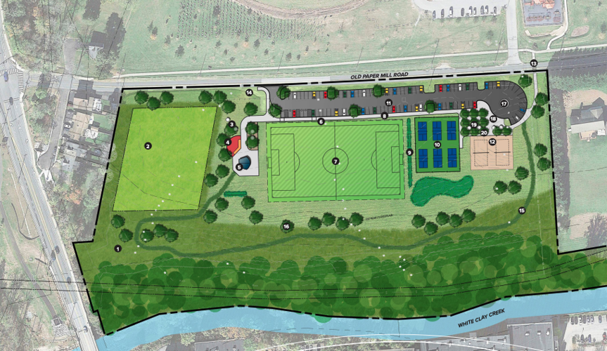 Plan for new park on Old Paper Mill Road draws mixed feedback from