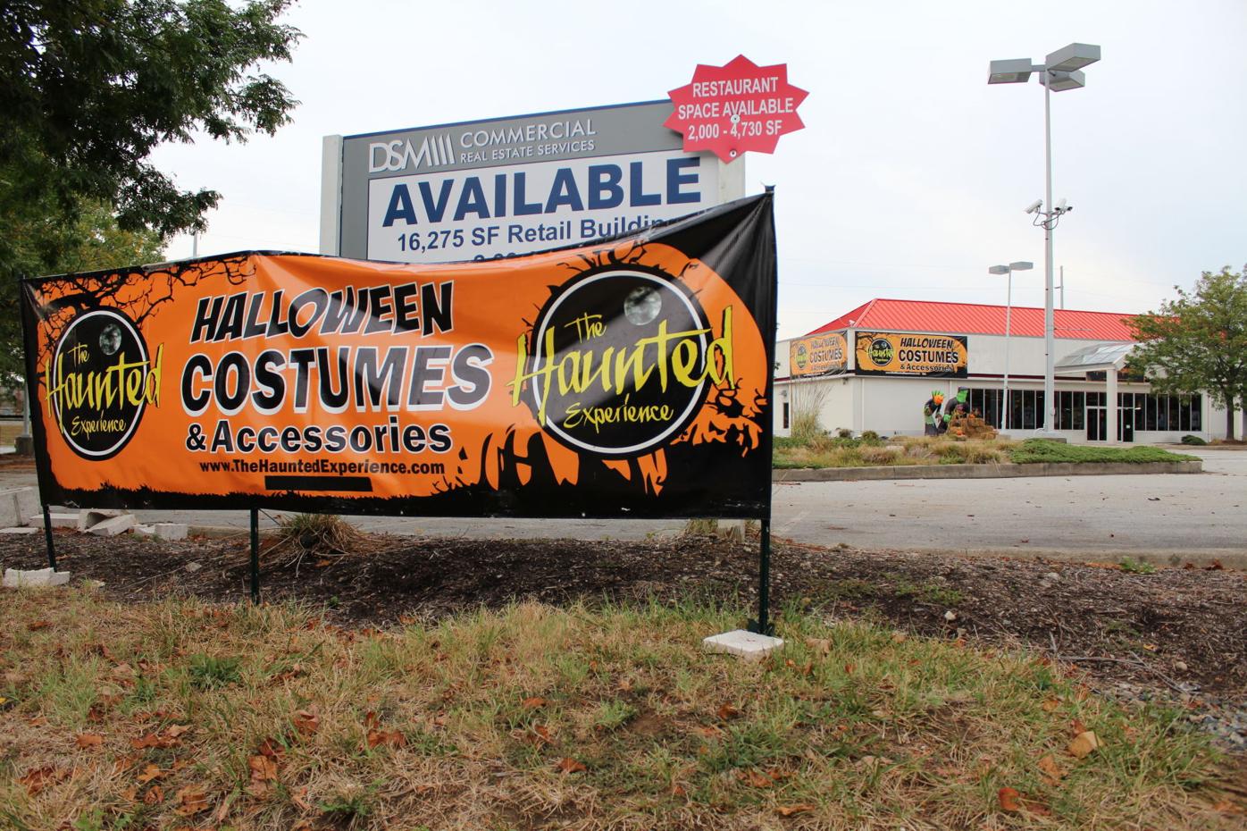 Halloween store moves in as hotel plan is delayed News
