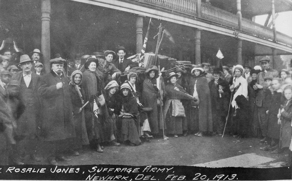 Out Of The Attic Suffragist Army Marches Through Newark 1913 Features Newarkpostonline Com
