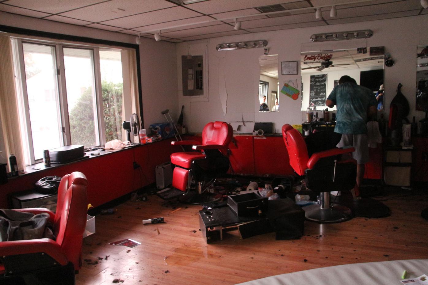 Car Hits Newark Barbershop Causes Gas Leak News Newarkpostonline Com