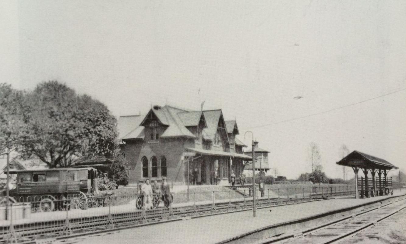 Out of the attic Old Newark train station History