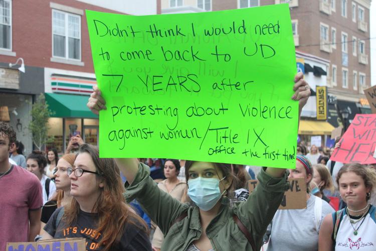 Students protest UD's handling of domestic violence after woman is ...
