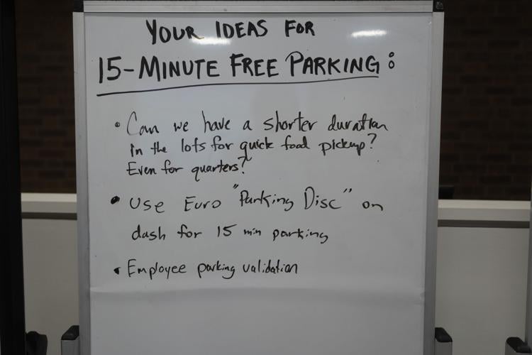 At workshop, residents brainstorm ways to improve Main Street parking ...
