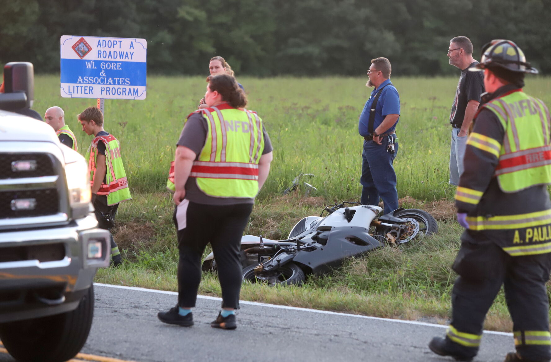 Two injured in motorcycle crash on Barksdale Road | News ...