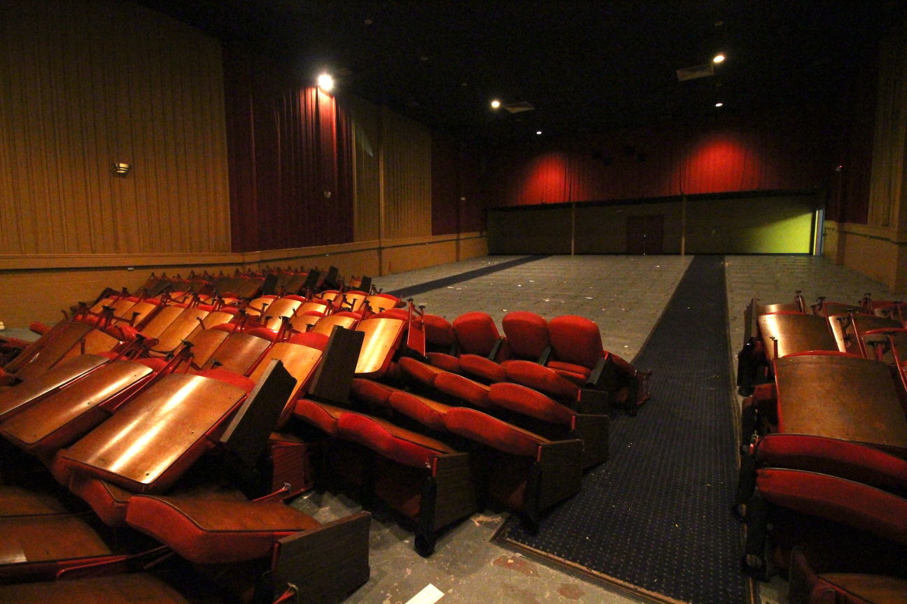 Demolition begins at former Newark Cinema Center News