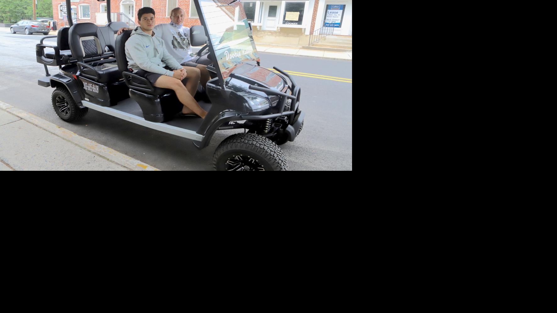 UD students launch golf cart taxi service News