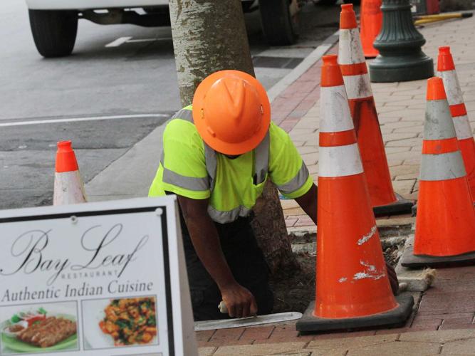 PHOTOS City Works Tree Grates Upgrade Local News