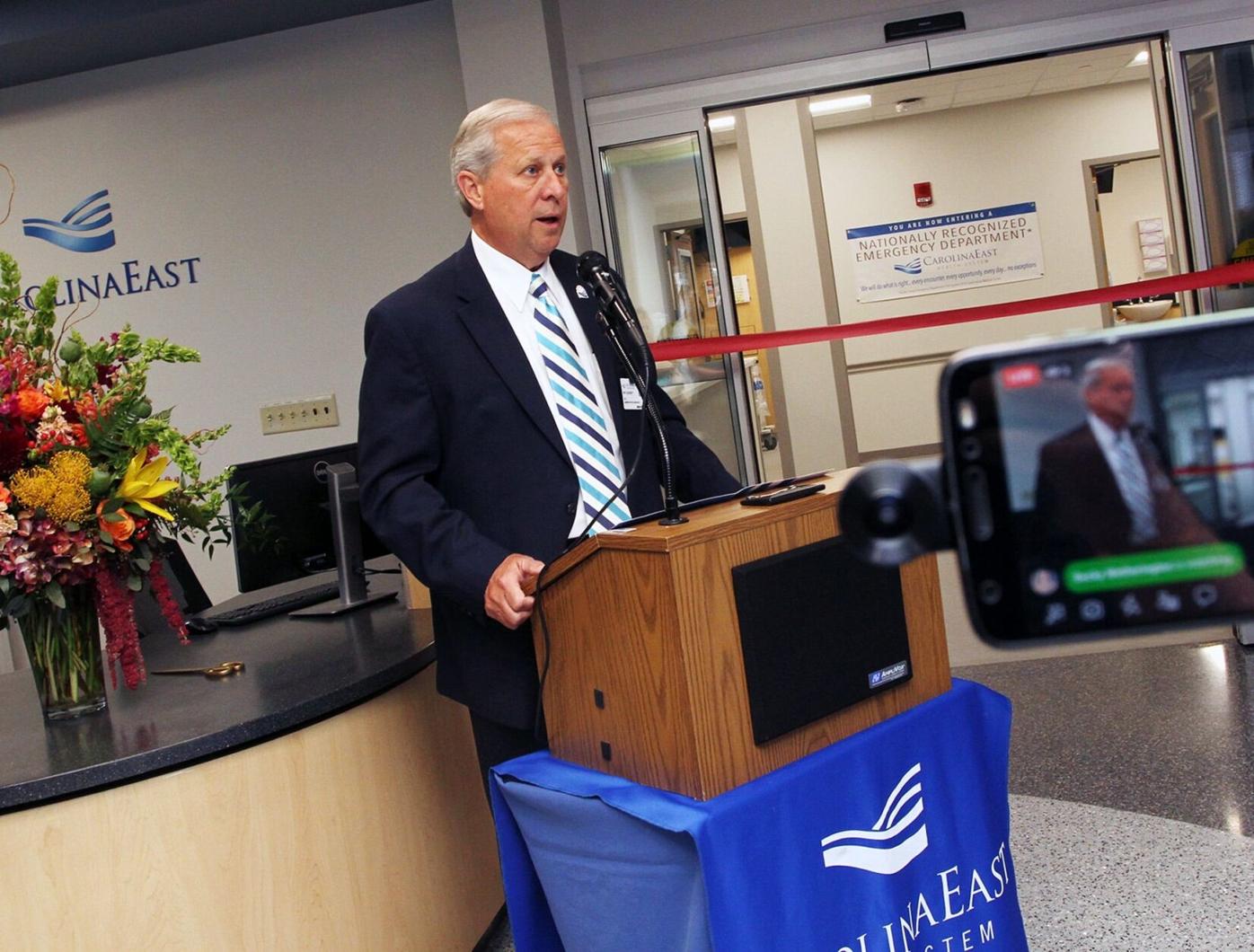 CarolinaEast celebrates expanded emergency room Features