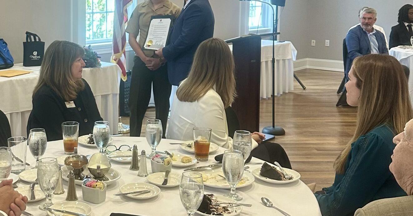 New Bern Area Chamber of Commerce recognizes Cherry Point marine for outstanding community service - Vimarsana News