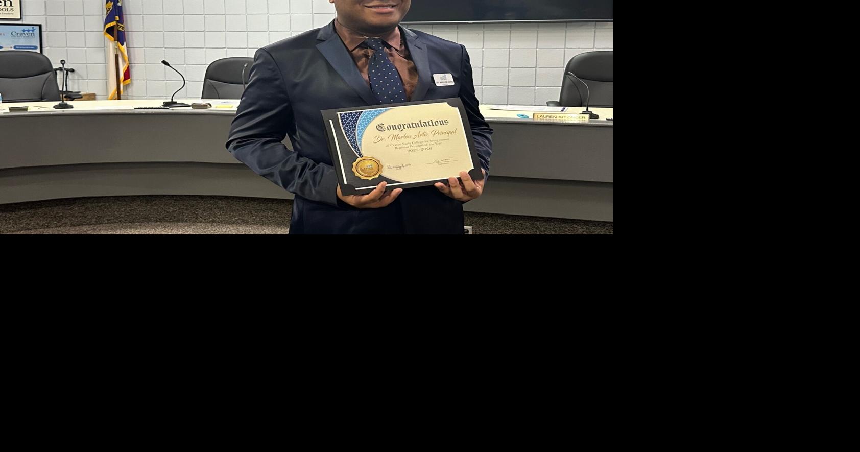 Artis named Southeast Regional Principal of Year