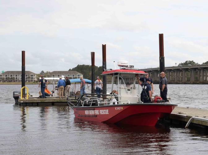 Weather pauses river search near James City for Charles Vandiford, a