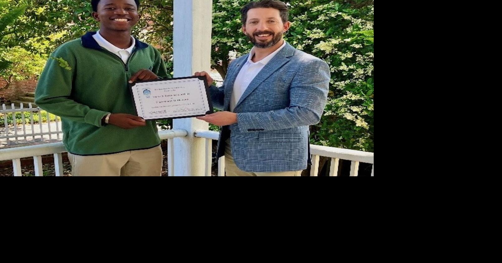 Senior awarded Historical Society scholarships