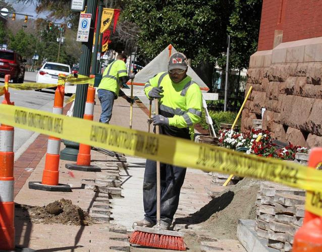 PHOTOS City of New Bern Public Works Lighting at City Hall Local