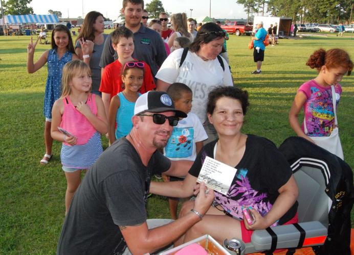 Mary Edinger Spotted at National Night Out in Havelock | Local News | newbernsj.com
