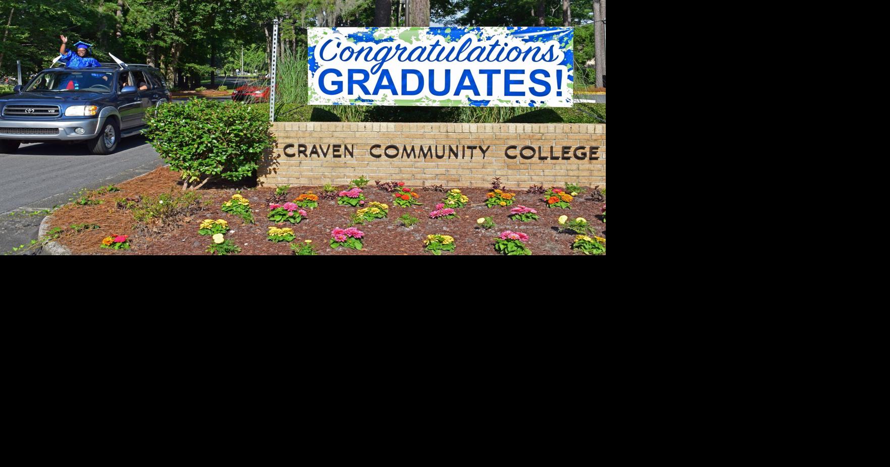 Craven CC holds first drive-thru graduation ceremony | Local News ...