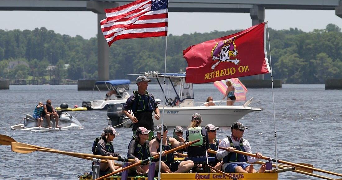 PHOTOS: The Great Trent River Raft Race | Local News | newbernsj.com