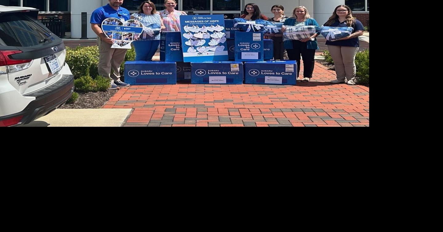 Riverside Subaru donates items to cancer patients