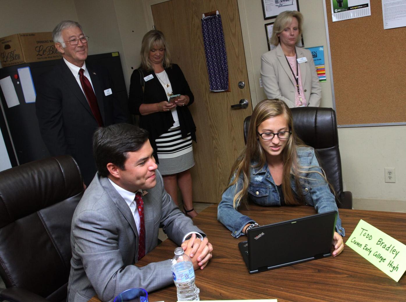 State superintendent praises Craven Early College's innovative learning  approach | Local News | newbernsj.com