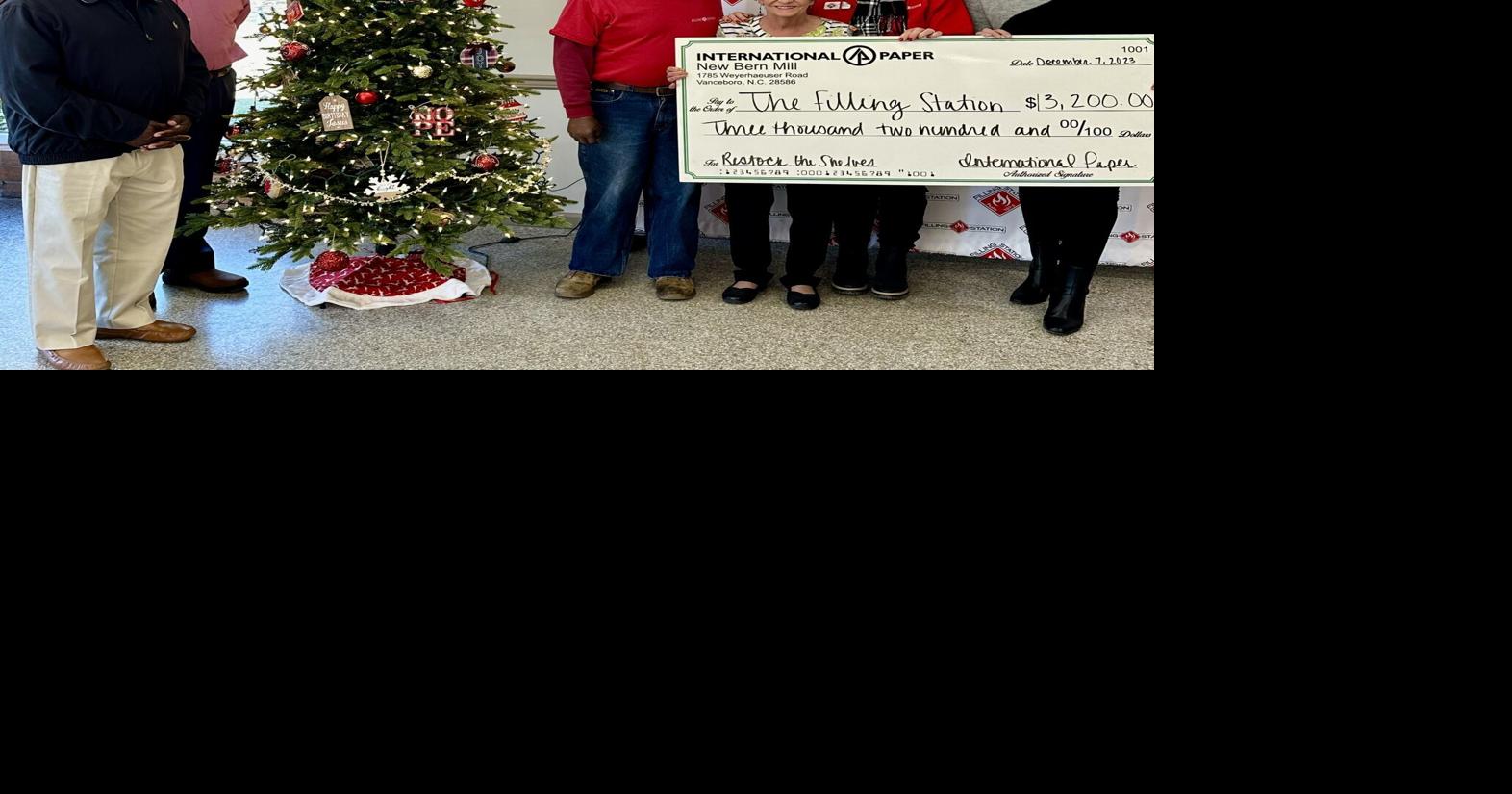 The Filling Station Food Pantry to be restocked, thanks to a grant from the International Paper Foundation