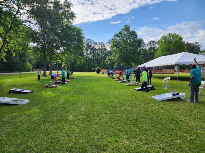 Fun competition for seniors at the 2024 Neuse River Senior Games