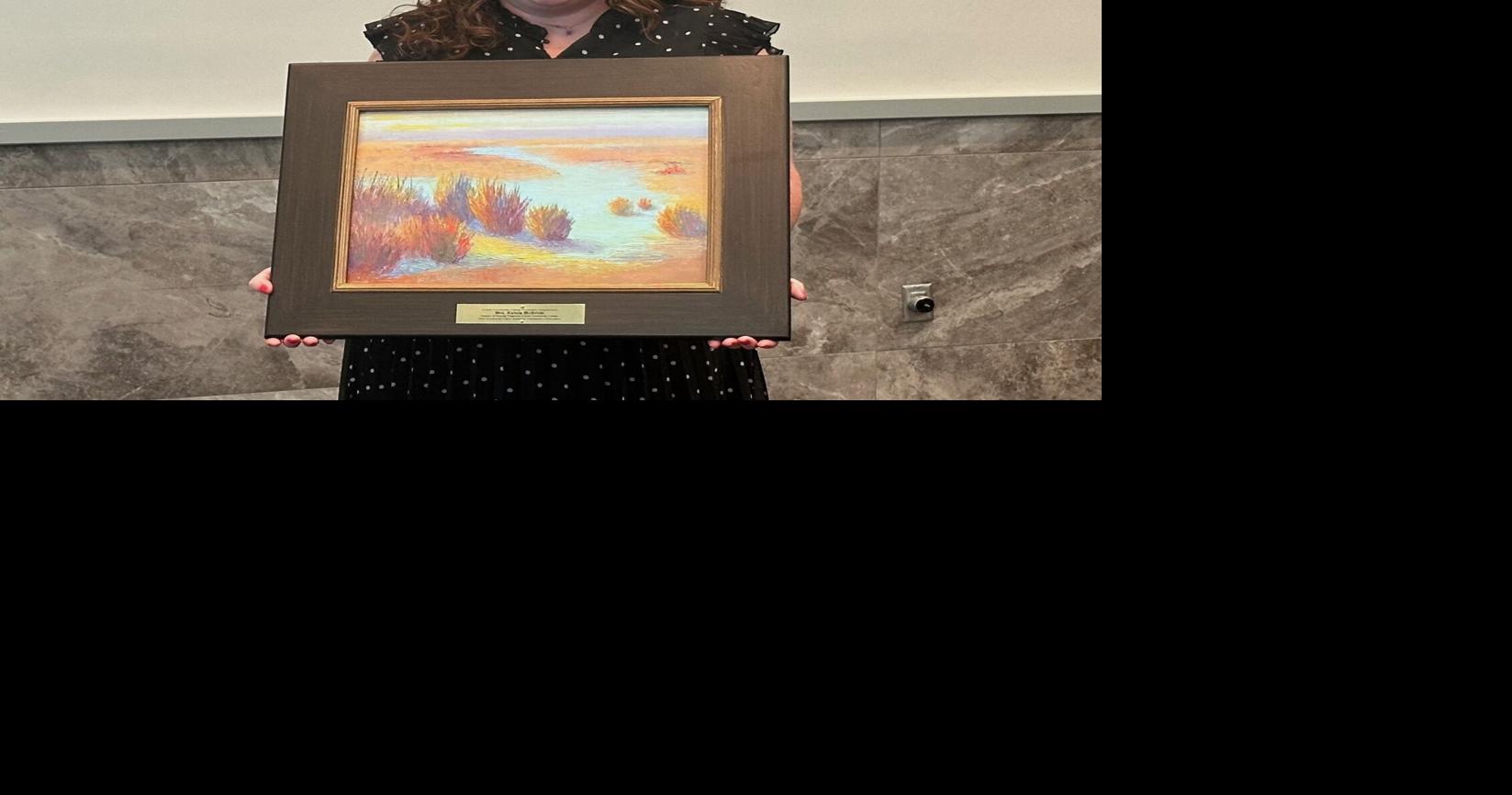 Kelsie McBride honored for leadership in education