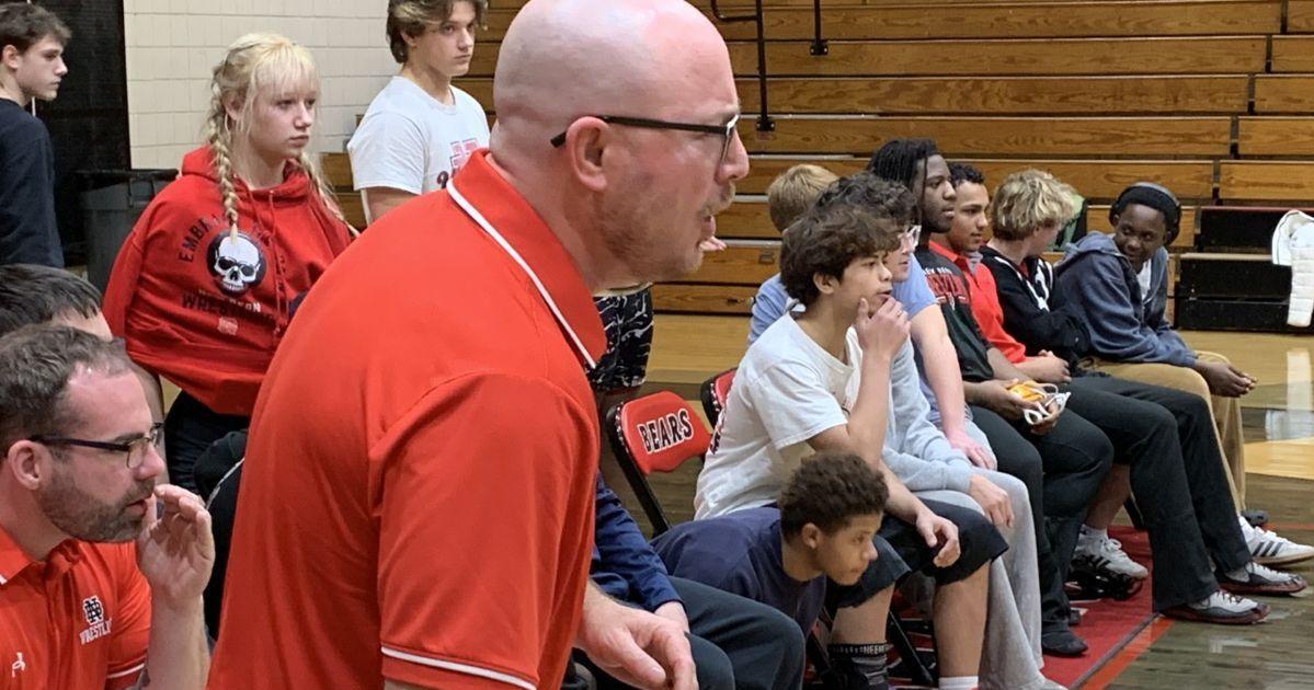 New Bern wrestlers pin conference title, prepare for league tournament