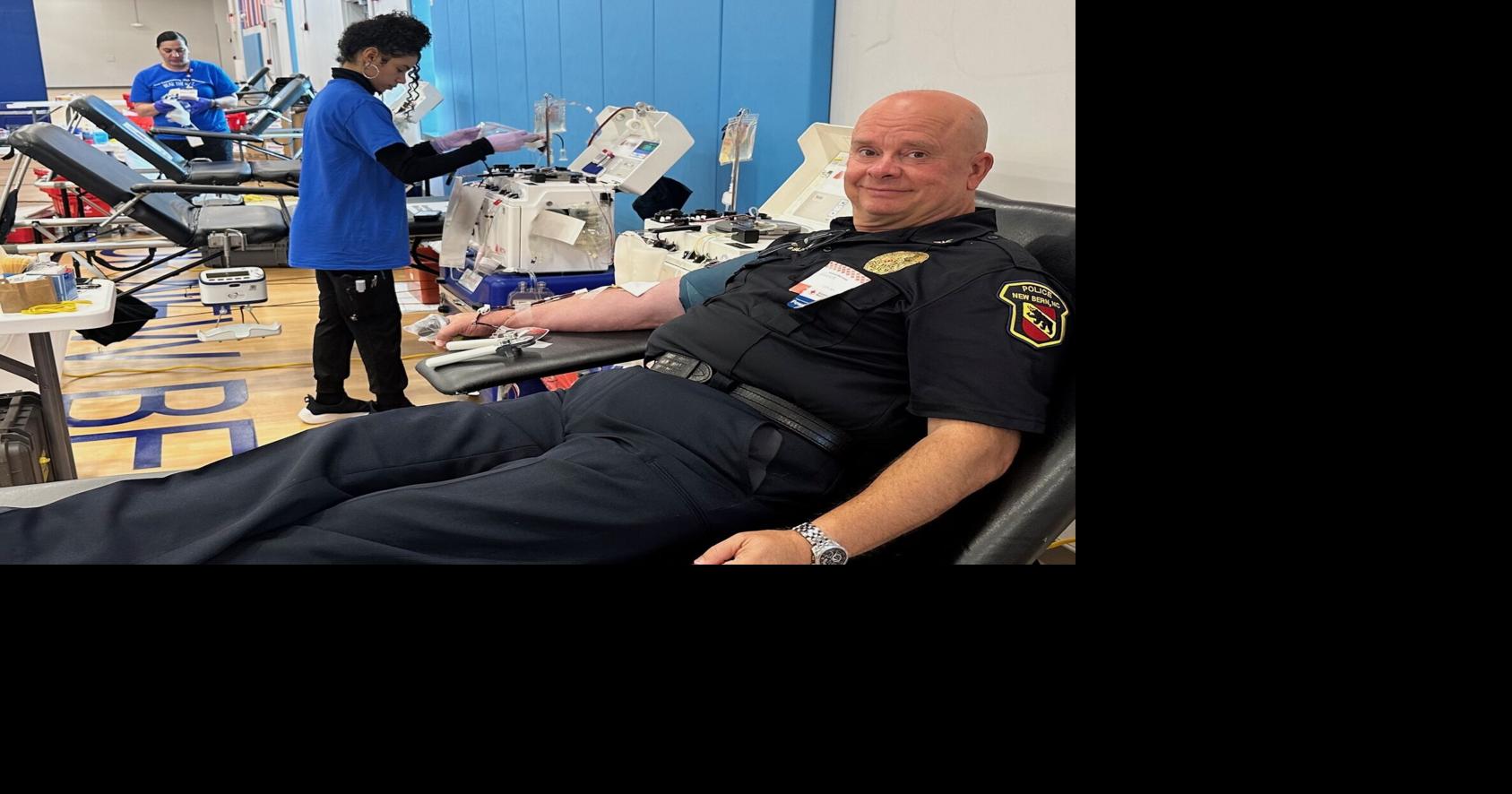 New Bern Rotary Club hosts blood drive