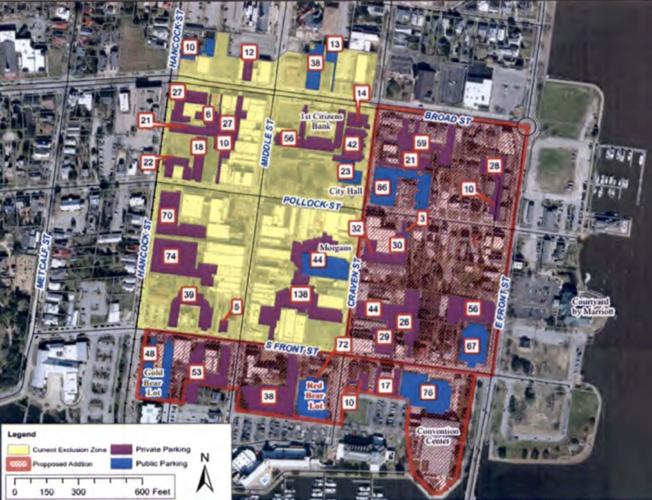 New Bern Board of Aldermen vote to change parking ordinances downtown