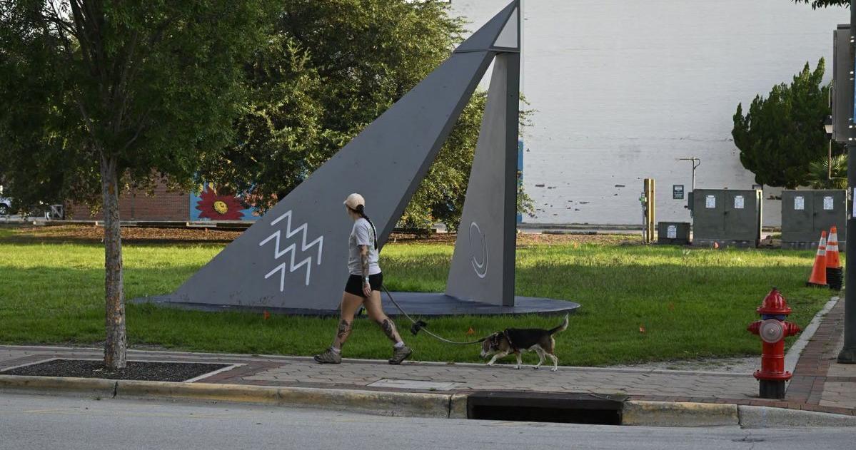 4,000-pound metal sculpture added to Wilson Park