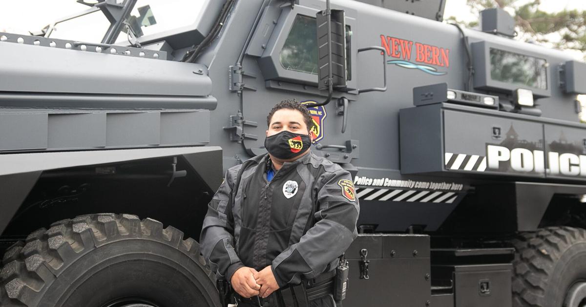 Nbpd NBPD's new armored vehicle's first mission? Toys for Tots. | Local News ...