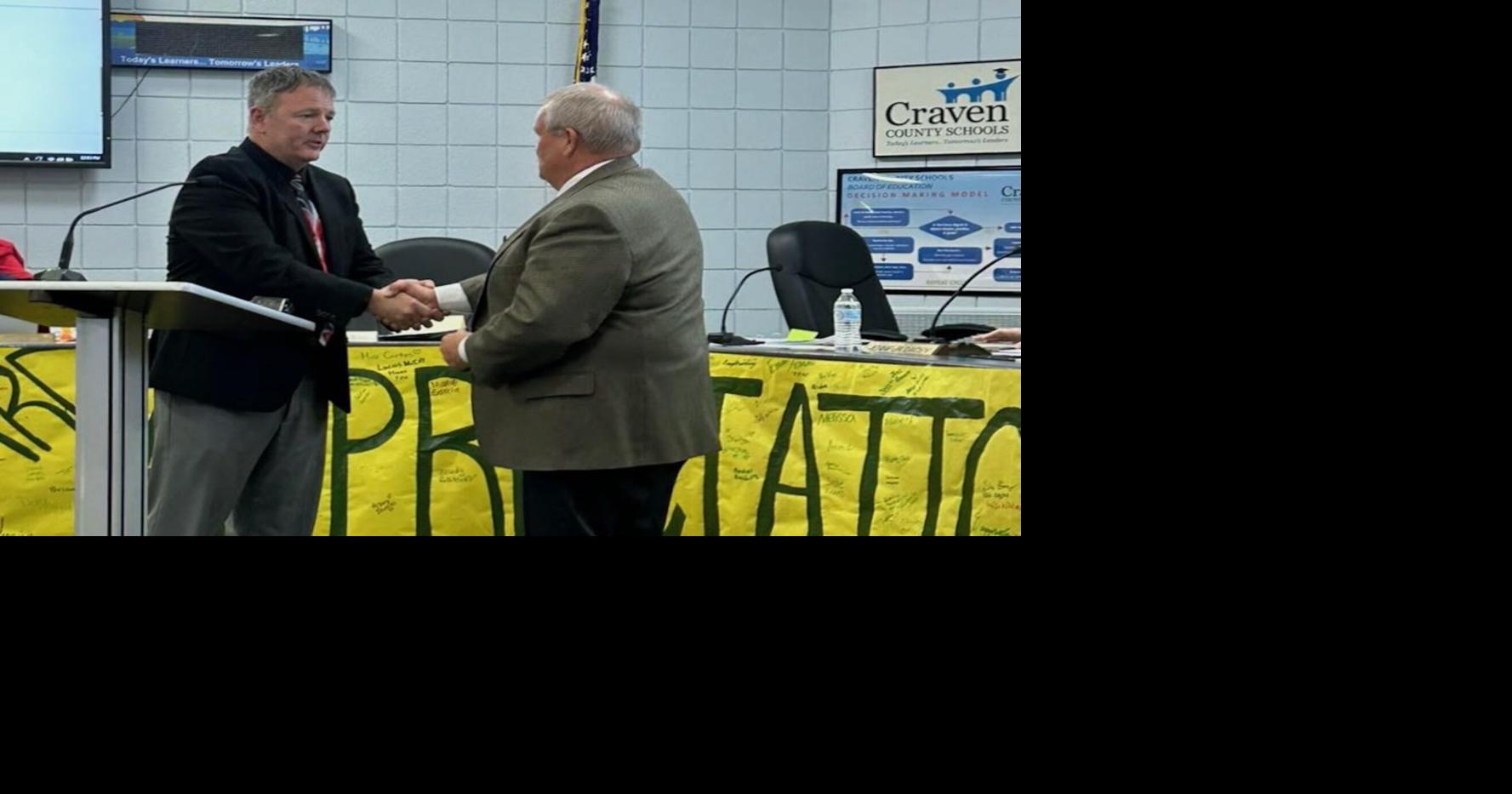 Cheeseman sworn in as CCS superintendent | News | newbernsj.com