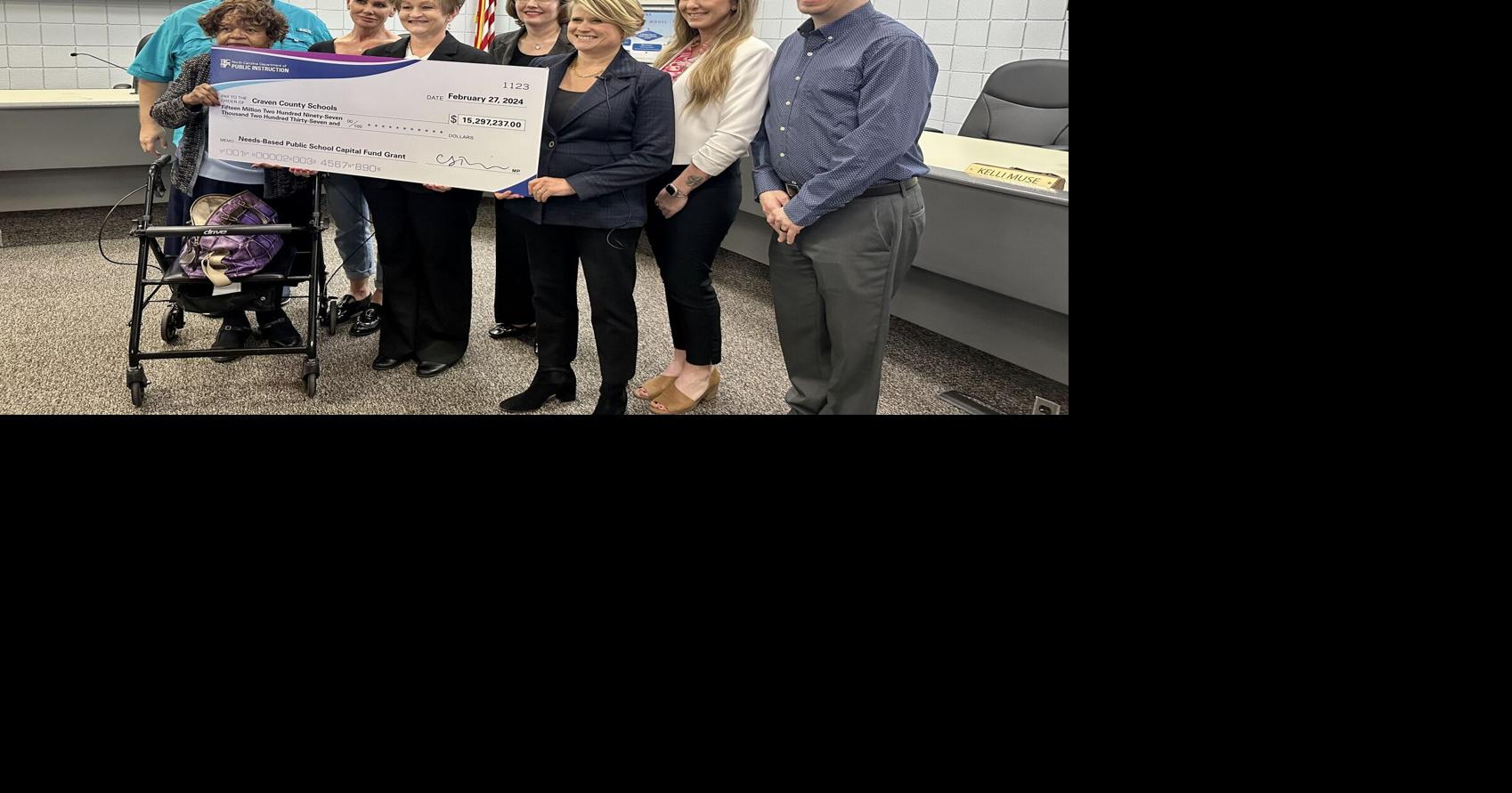 Craven County Schools receives over 15 million for renovation
