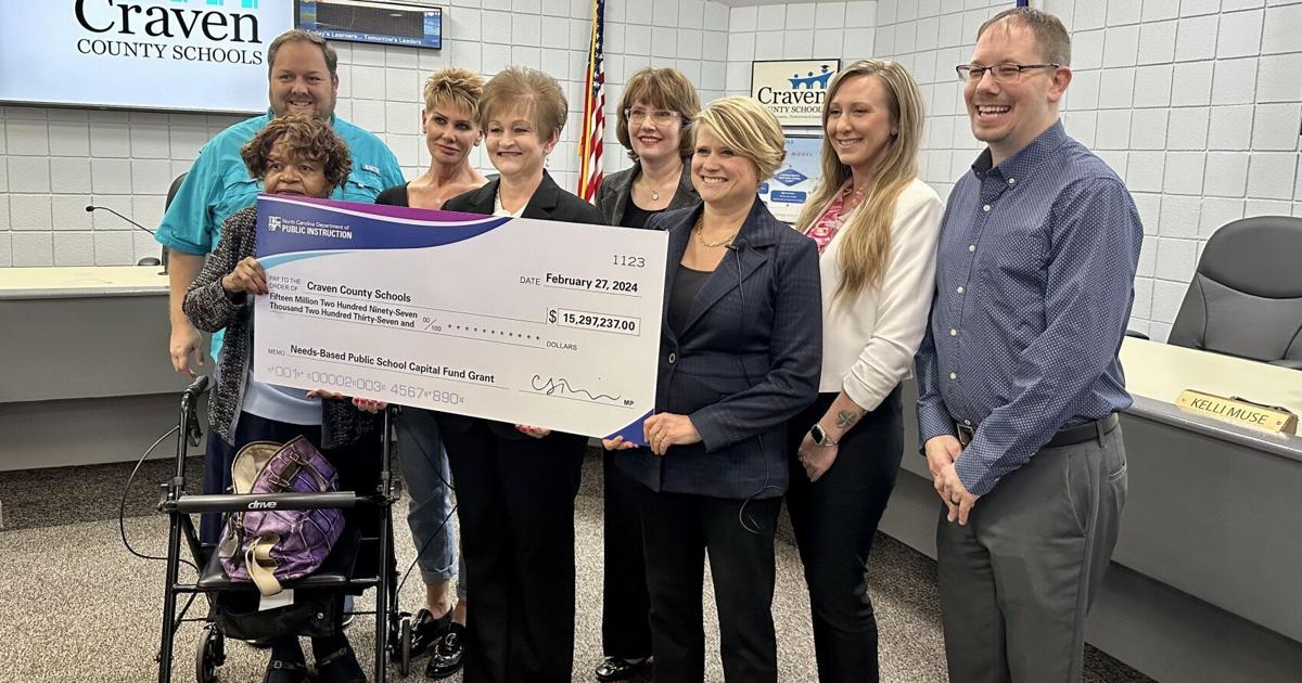 Craven County Schools receives over 15 million for renovation