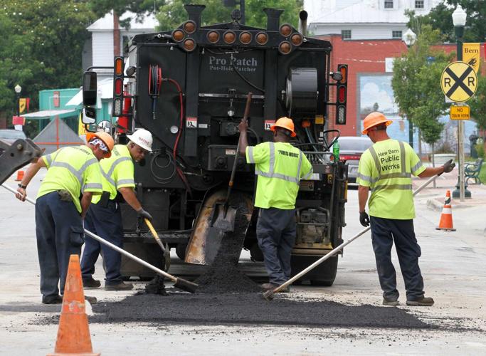 PHOTOS New Bern Public Works at South Front Street Local News