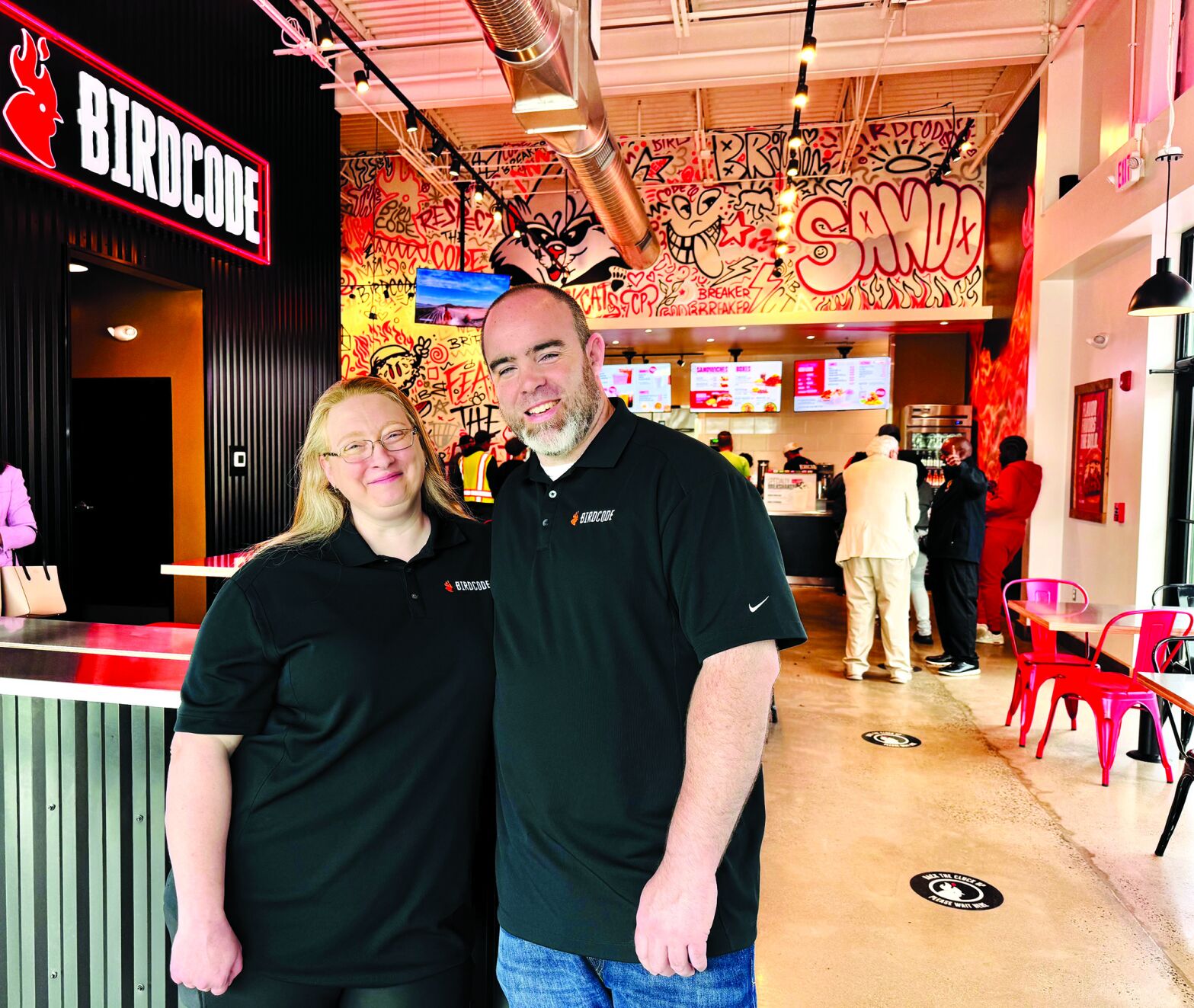 Chicken with Side of Art: Birdcode celebrates newest location | News ...
