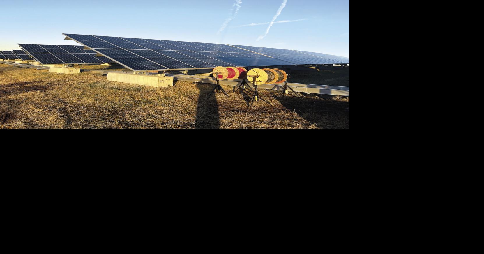 Capped landfill generating solar energy for the city | News ...