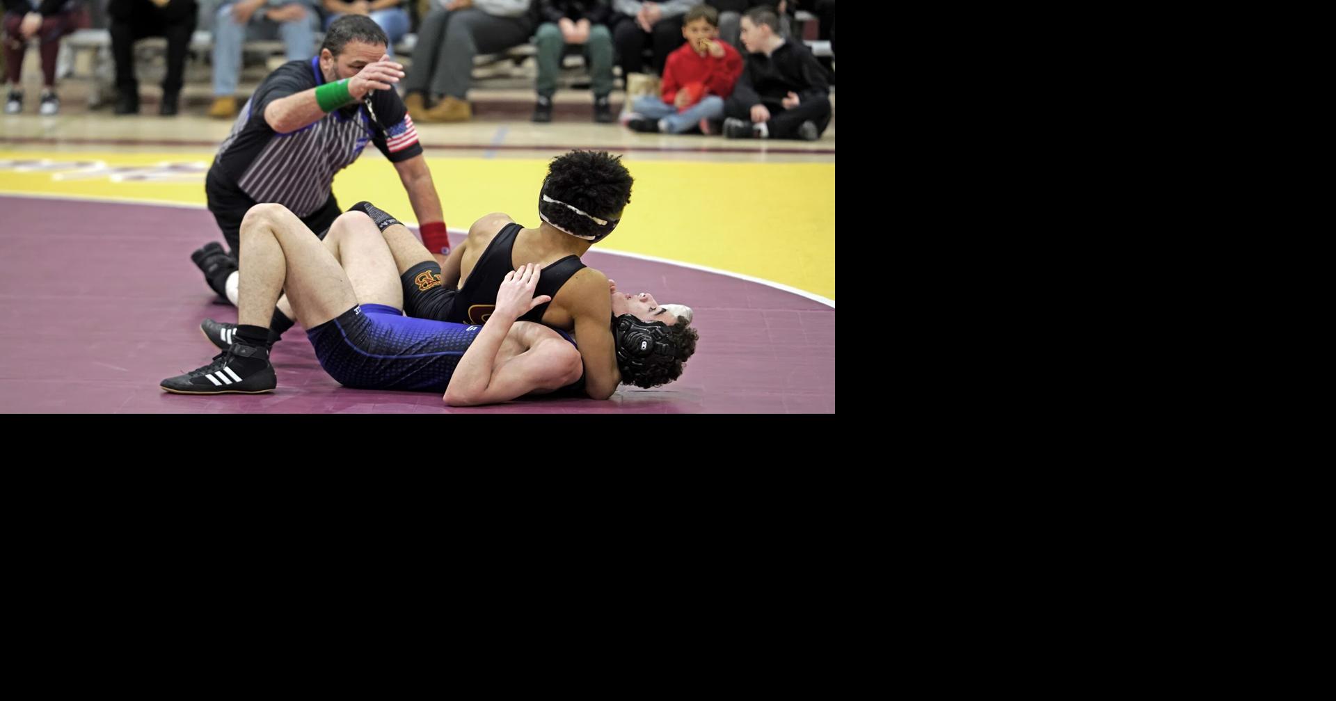 New Britain wrestling caps off historic regular season with win against Plainville