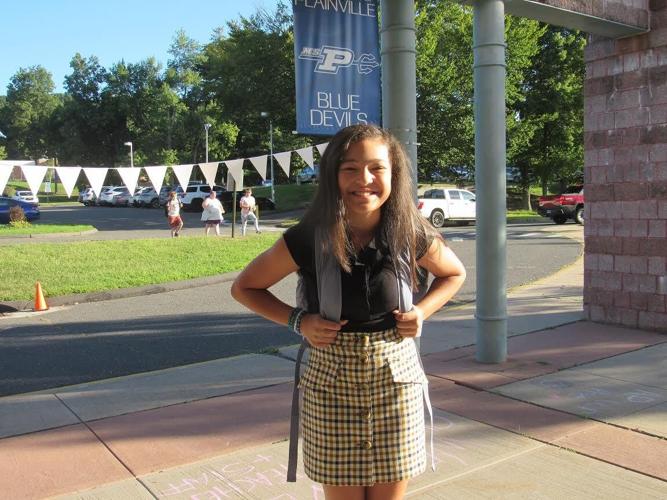 Plainville students energetic, ready to learn in return to school