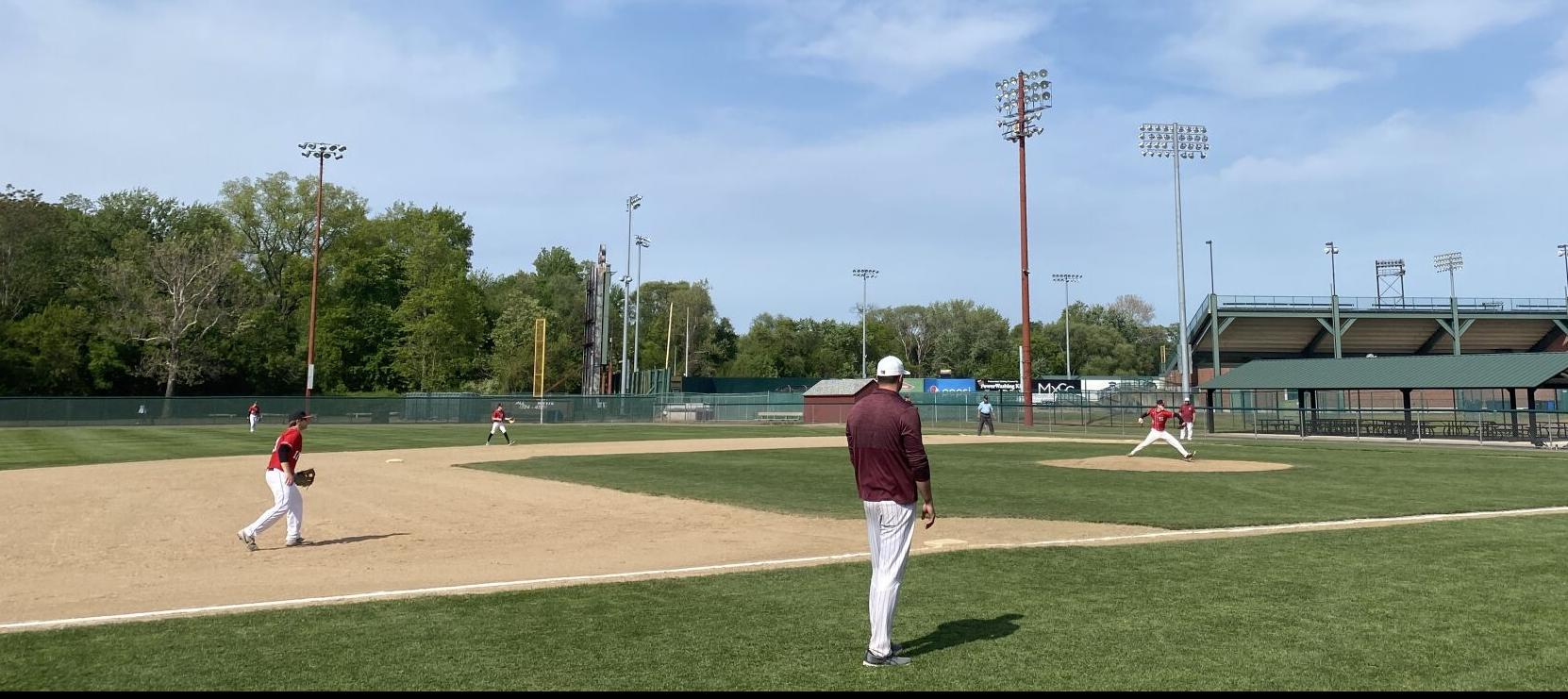 E O Smith baseball qualifies for states with win over New Britain